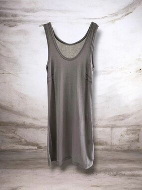 🆕💕VPL Fitted Sheer 100% Cotton Tank Top • GRAY • SMALL / 4 US • NWOT